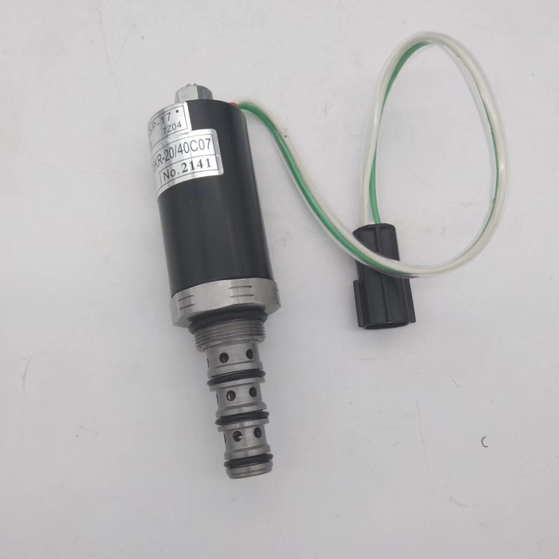 KDRDE5KR-20 40C07-203A ปั๊มไฮดรอลิกโซลินอยด์วาล์วสำหรับ SK200-6 SK200-3 DH200-7 EC210