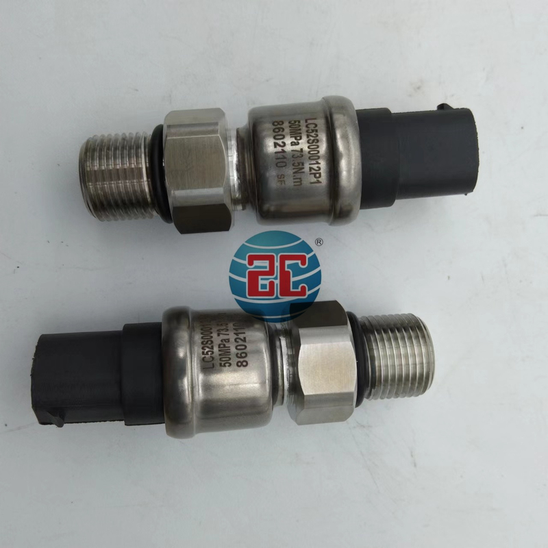 LS52S00015P1 รถขุดอะไหล่ไฟฟ้าเซ็นเซอร์ความดันสูงเหมาะกับ SK200-8 SK210-8 SK250-8