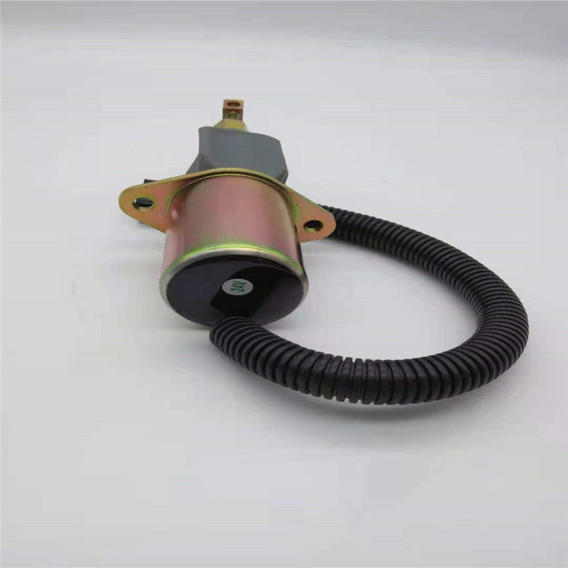 612600180175หยุดโซลินอยวาล์วFitสำหรับDOOSAN DX50รถตักล้อยางเครื่องยนต์ส่วนสีดำPlug