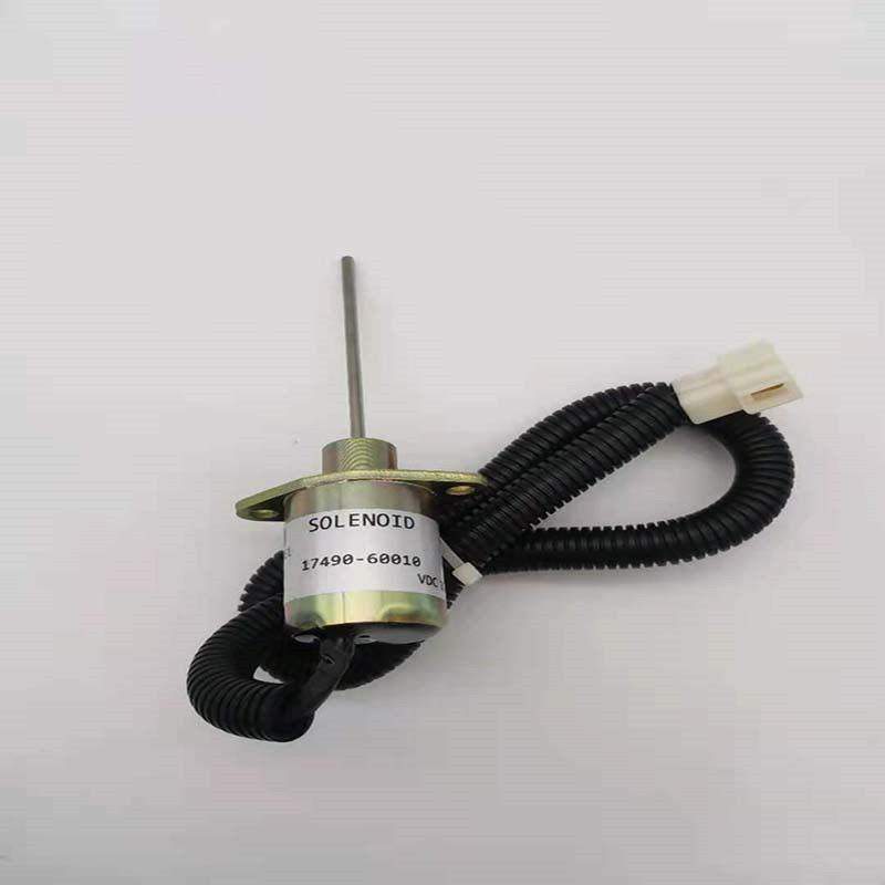 17490-60010 เหมาะสำหรับคูโบต้า 1749060010 หยุดโซลินอยด์วาล์ว SA-4310-12 SA431012 เครื่องยนต์ Part
