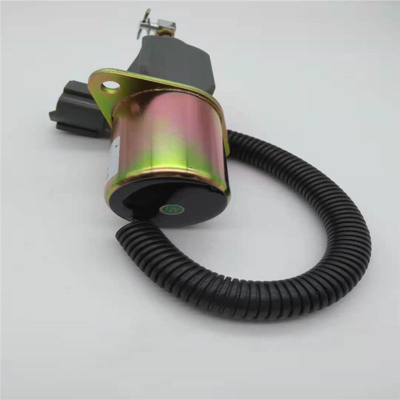 1751ES-12A3UC12B1S หยุดโซลินอยด์วาล์วเหมาะสำหรับ R60-5 YANMAR 4TNE-94 ปลั๊กสีเทา