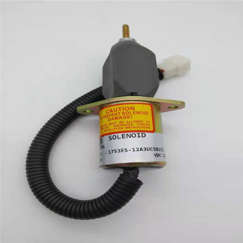 1753ES-12A3UC5B1S1 หยุดโซลินอยด์วาล์วเหมาะสำหรับเครื่องยนต์ YANMAR 4TNE94 SA-3840T 12V