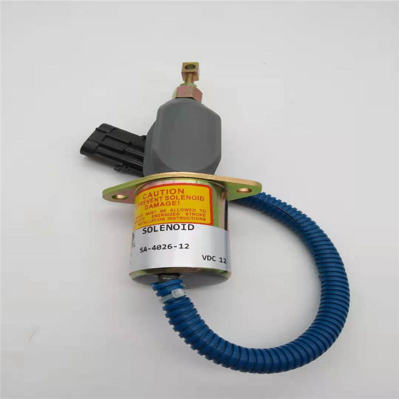 SA-4026-12 Stop Solenoid Valve Fit สำหรับ Dodge Cummins Ram 94 98 12V Black Pulg