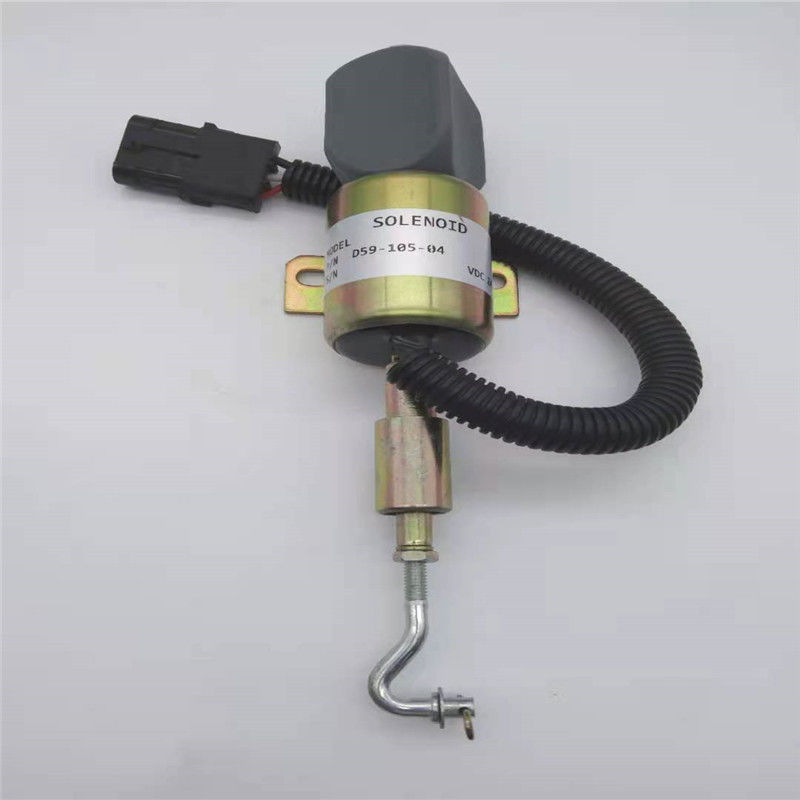 D59-105-04 24V Stop Solenoid Valve เหมาะสำหรับ WOODWORD 6114 เครื่องกำเนิดไฟฟ้าดีเซล