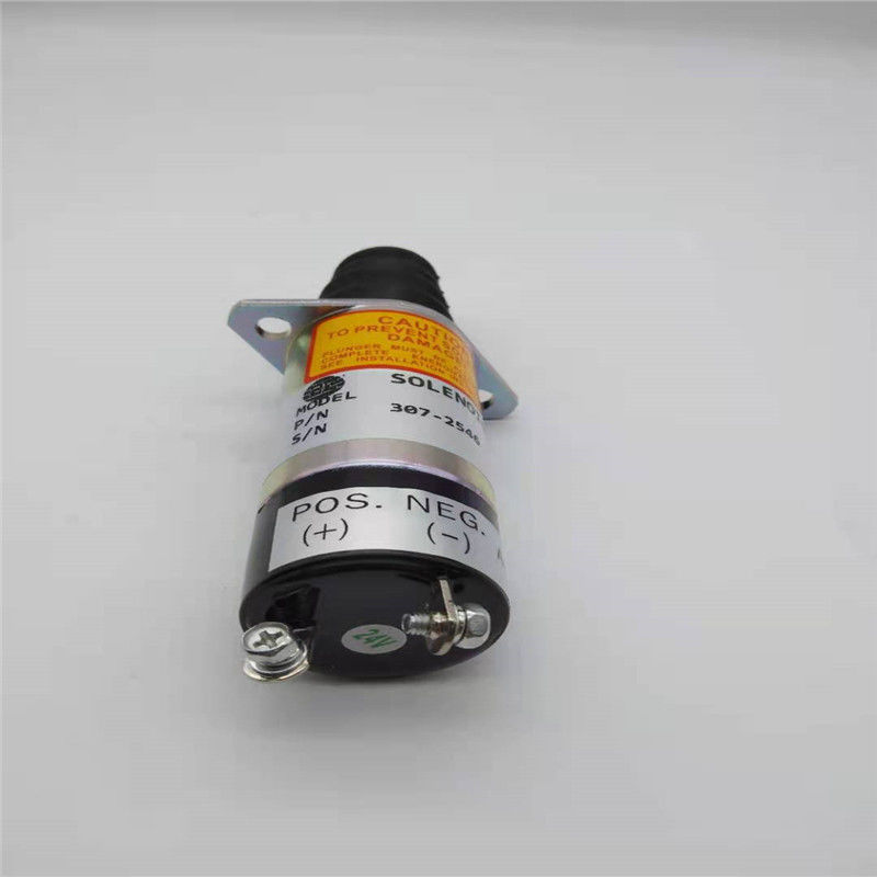 307-2546 Stop Solenoid Valve Fit สำหรับ Woodword Engine 24V Excavator อะไหล่