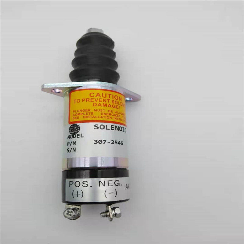 307-2546 Stop Solenoid Valve Fit สำหรับ Woodword Engine 24V Excavator อะไหล่