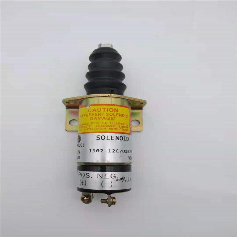 1502-12C7U1B2S1 Stop Solenoid Valve Fit สำหรับ Cummins 12V Excavator อะไหล่
