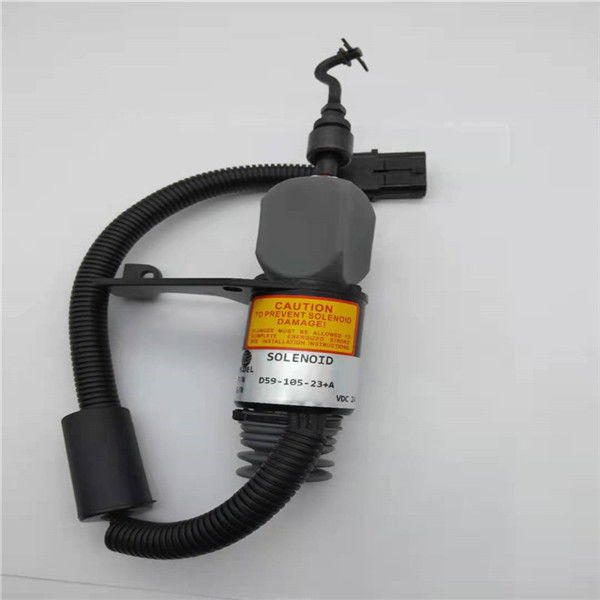 D59-105-23+A Stop Solenoid Valve เหมาะสำหรับ ShangChai D6114 Excavator Engine Parts