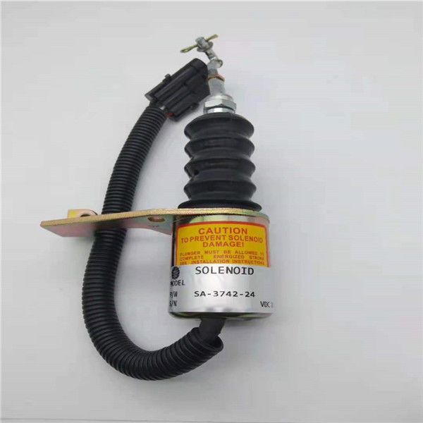 SA-3742-24 หยุดโซลินอยด์วาล์ว Fit สำหรับ Woodword / Cummins / Deutz Excavator Engine