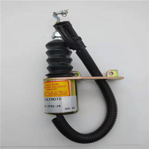 SA-3799-24 Stop Solenoid Valve Fit สำหรับ Hitachi / Komatsu / Katel Excavator Engine
