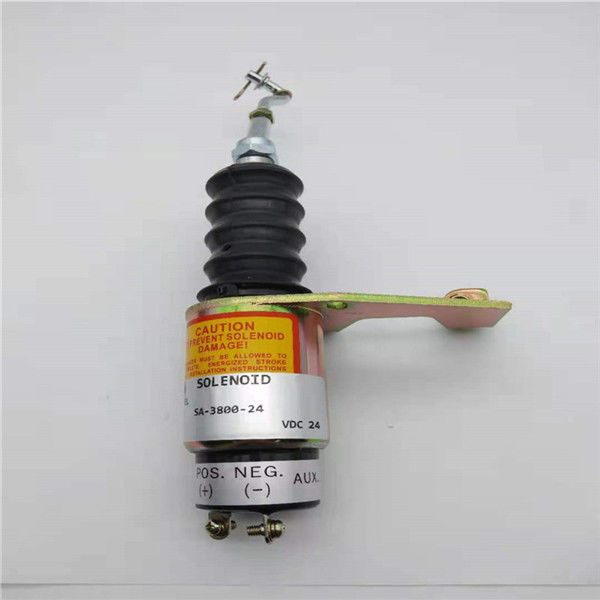 SA-3800-24 Stop Solenoid Valve เหมาะสำหรับชิ้นส่วนเครื่องยนต์รถขุด Bosch 24V