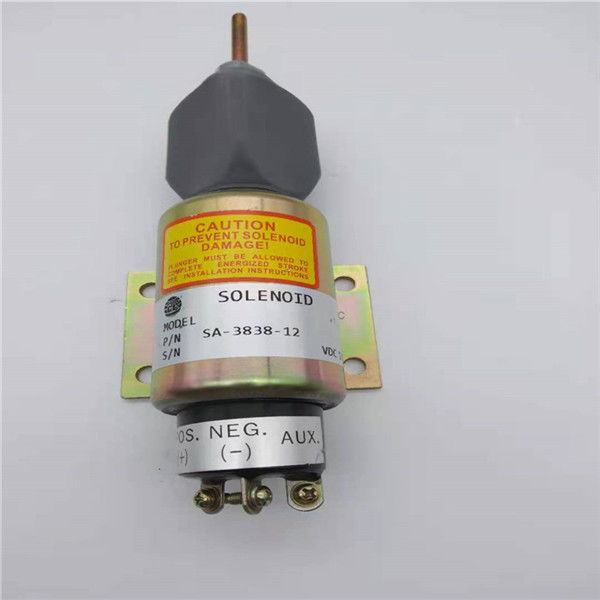 SA-3838-12 2848A256 หยุดโซลินอยด์วาล์ว Fit สำหรับ Cummins / Woodword Excavator 12V