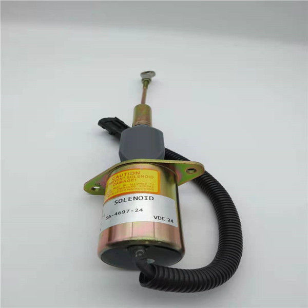SA-4697-24 หยุดโซลินอยด์วาล์ว 24V เหมาะสำหรับเครื่องยนต์ดีเซลคัมมินขุด