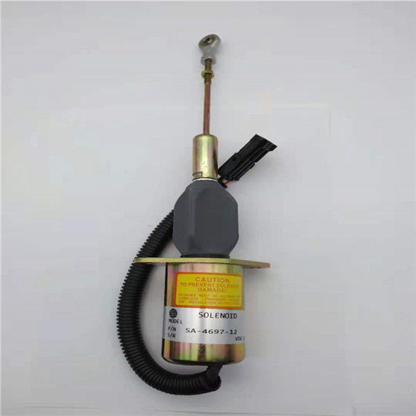 SA-4697-12 Stop Solenoid Valve Fit สำหรับ Cummins Excavator เชื้อเพลิงดีเซล 5.9L Engine