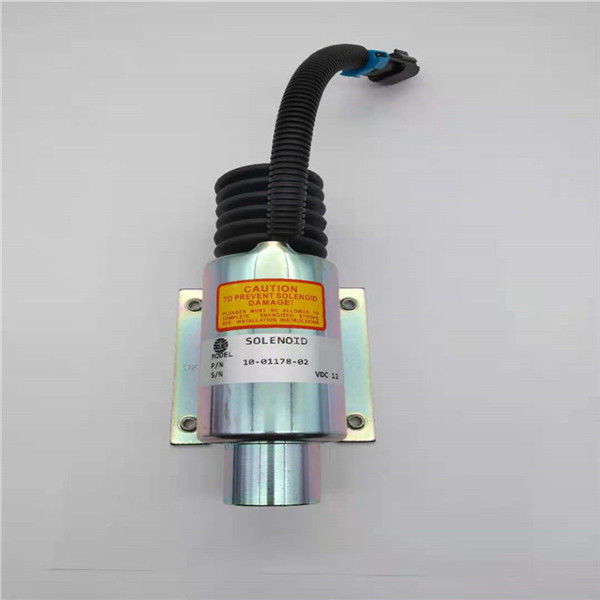 10-01178-02 หยุดโซลินอยด์วาล์ว SPEED CONTROL 12V สำหรับเครื่องยนต์รถขุด V2203 Carrier