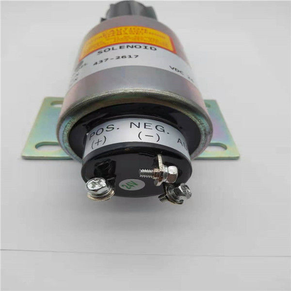 437-2617 2370-24E6U1B5S1A หยุดโซลินอยด์วาล์ว Fit สำหรับ Perkins Excavator Engine 24V