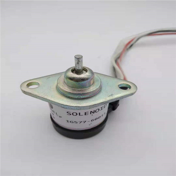 1G577-60011 Stop Solenoid Valve 6689034 Fit สำหรับ Kubota Woodward Excavator / Harvester