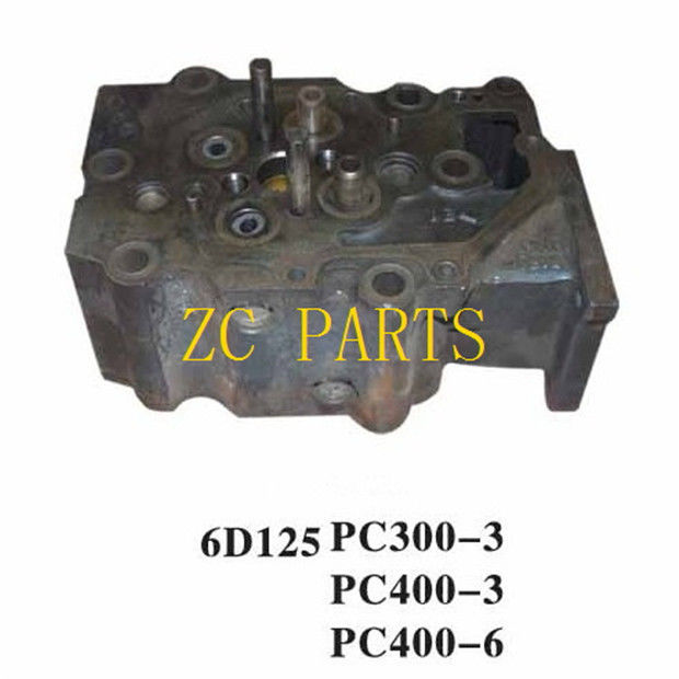 6151-12-1100 เครื่องยนต์ฝาสูบพอดีสำหรับ 6D125 Komatsu PC300-3 PC400-3 PC400-6