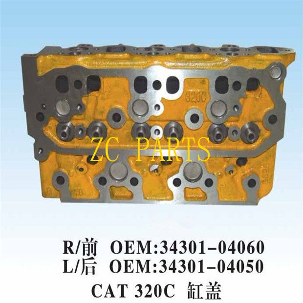 34301-04060 34301-04050 หัวกระบอกสูบเครื่องยนต์ Fit สำหรับ Cat 320C E320C 320CL
