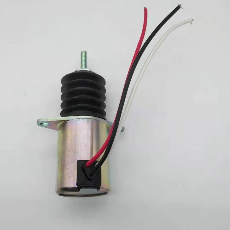 AM124379 P610-A5V 12V หยุดโซลินอยด์วาล์วสำหรับ John Deere 455 F915 F925 F935 F1145 เครื่องยนต์ Yanmar 3TNE78