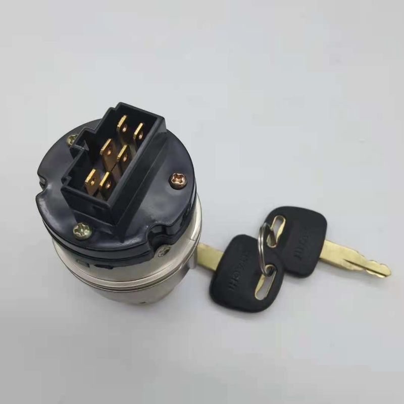4448303 สวิตช์จุดระเบิดของเครื่องยนต์ Hitachi Electric ZX200-3/240-3/330-3 ZAX-3 พร้อมปุ่ม