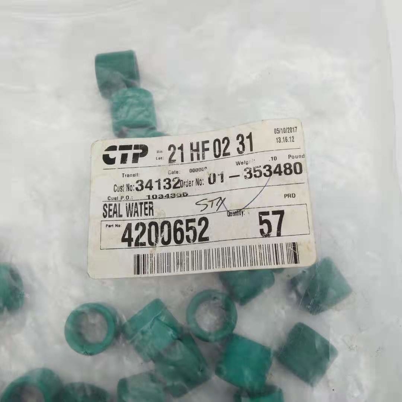 Caterpillar 3508 3512 3516 ปะเก็นซีลน้ำเครื่องยนต์ 420-0653 420-0652 4200652 4200653