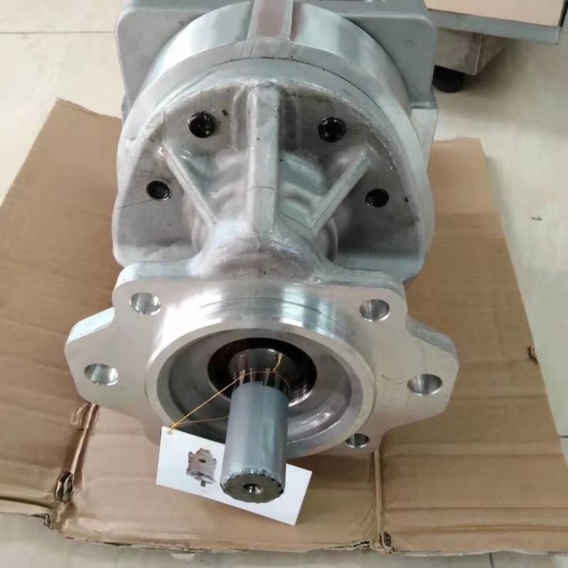 705-52-40130 ปั๊มเกียร์ไฮดรอลิกสำหรับ WA470-3 WA450-3 รถตักล้อยาง