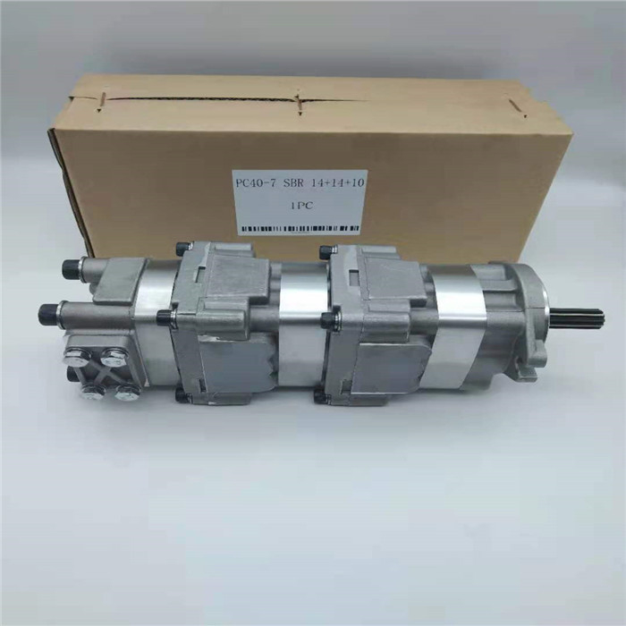 7054108090 ปั๊มเกียร์น้ำมันไฮดรอลิกหลัก Assy สำหรับ P C40-7 705-41-08090