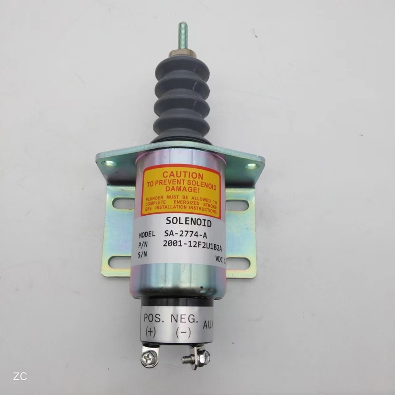 ZC 2001-12F2U1B2A SA-2774-A หยุดโซลินอยด์วาล์ว 12V ปิดตัวลง เหมาะกับ 4D33