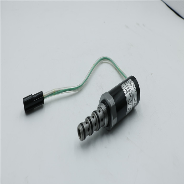 KDRDE5K-20 40C04-109 โซลินอยด์วาล์วขดลวดเดี่ยวเหมาะกับปั๊มไฮดรอลิกของรถขุด Volvo EC210