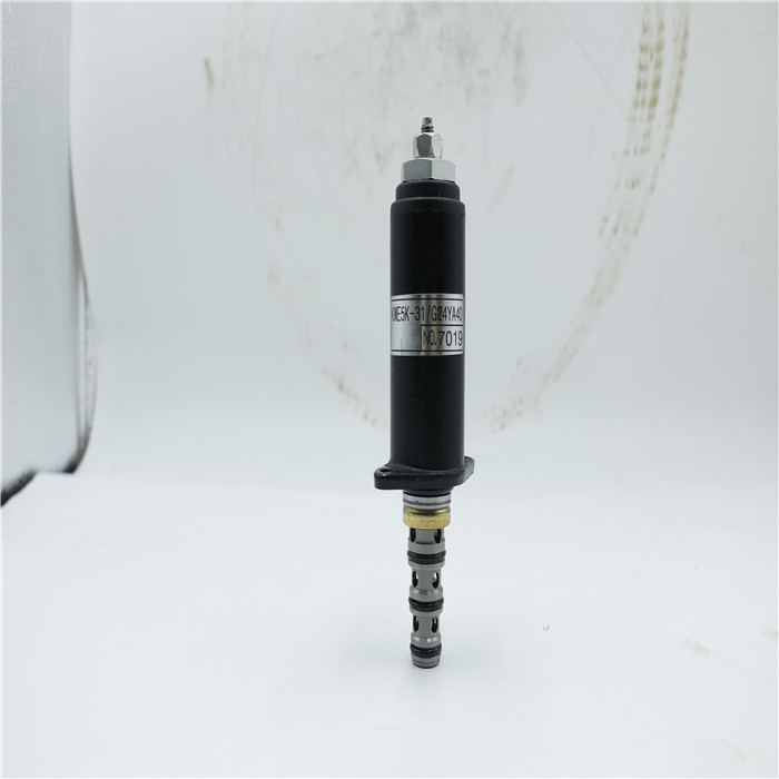 KWE5K-31 G24YA40 สวิงโรตารี่โซลินอยด์วาล์วเหมาะกับ SK200-3 SK200-5 SK200-6 รถขุดอะไหล่