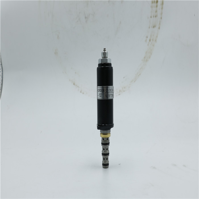 KDRDE5K-31/30C50 ชิ้นส่วนไฟฟ้าของรถขุดเหมาะกับ SK200-8 SK-8 SK-6E ปั๊มไฮดรอลิกโซลินอยด์วาล์ว